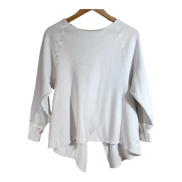 We the Free Amelia Waffle Knit Oversized Top - Picture 2 of 8